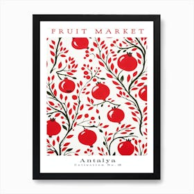 Antayal Pomegranates Fruit 1 Art Print