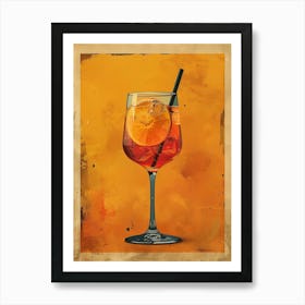 Aperol Spritz Art Print 23 Art Print