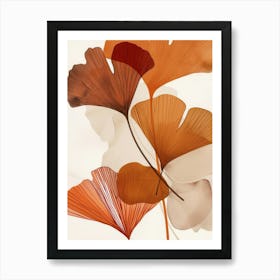 Ginkgo Leaves 18 Art Print