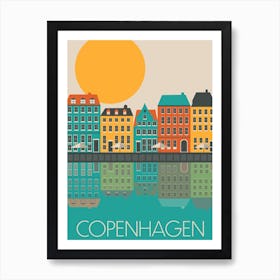 Copenhagen Office Art Print