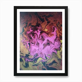 Abstract 26 By Binod Dawadi Art Print