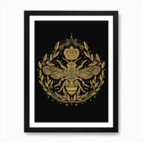 Queen Bee Art Print