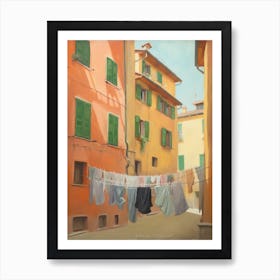 Laundry Poems 5 Art Print