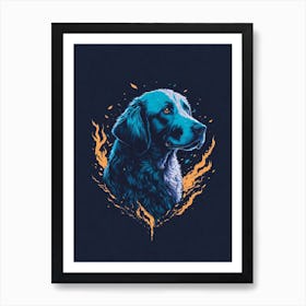 Labrador Art Print