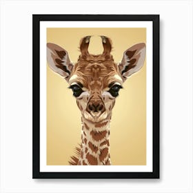 Giraffe 63 Art Print