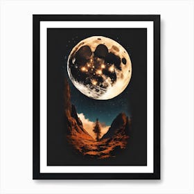 Full Moon 1 Art Print