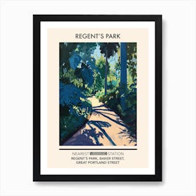 Regent S Park London Parks Garden 4 Art Print