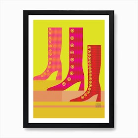 Boots Art Print