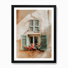 Shuttered Window 1 Art Print