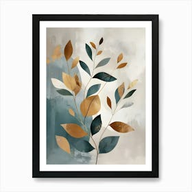 Leaves Canvas Print 3 Art Print