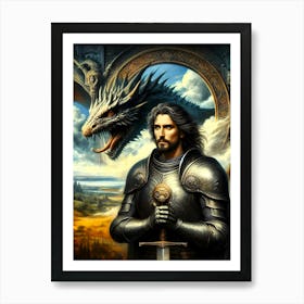 Mystical Fantasy Illustration 173 Art Print