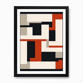 Geometric Perspectives 1 Art Print