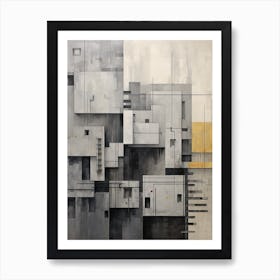 Urban Geometric 15 Art Print