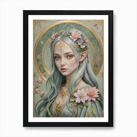 Elven Princess Art Print