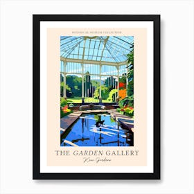 The Garden Gallery, Kew Gardens United Kingdom, Cats Matisse Style 2 Art Print