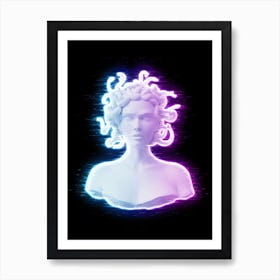 Medusa Hologram Art Print