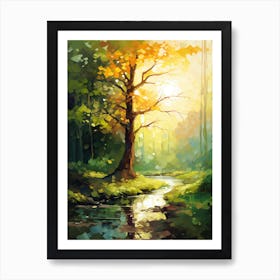 Tree In The Forest Art Print