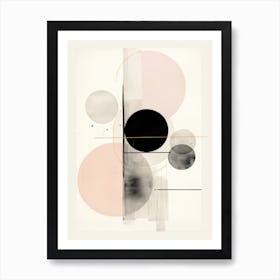 Abstract Circles 25 Art Print