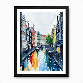 Amsterdam Canal 9 Art Print