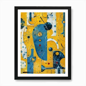 Abstract Painting 2018 Art Print