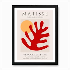 Matisse Papers Decoratifs Art Print