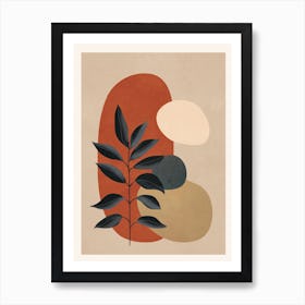 Modern Abstract Minimal Shapes 2 Art Print