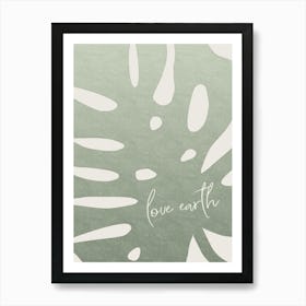 Love Earth Art Print