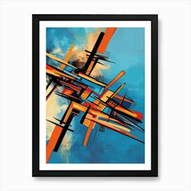 Abstract Painting 2158 Art Print