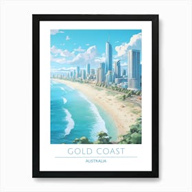 Gold Coast Art Print