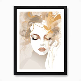 Beauty — Stock Vector Art Print