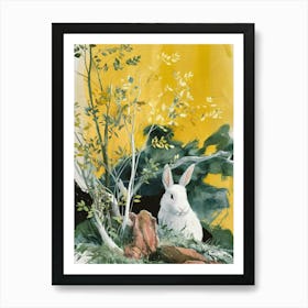 White Rabbit Art Print