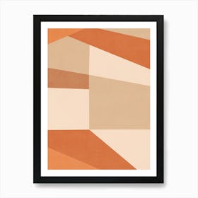 Composition Of Geometric Shapes 33 Art Print