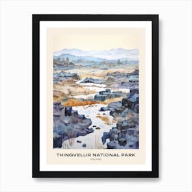 Thingvellir National Park Iceland 2 Poster Art Print