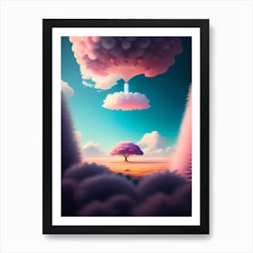 Iridescent Zephyr Art Print