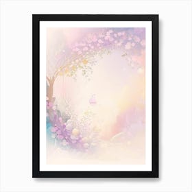 Fusion Gouache Space Art Print