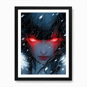 Snow Angel Art Print