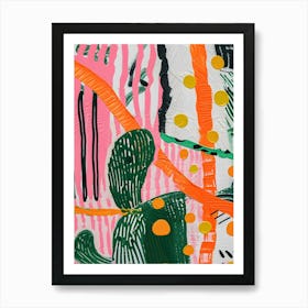 Colorful Abstract Painting 21 Art Print