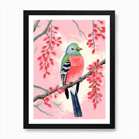 Chinese Cherry Blossoms Art Print