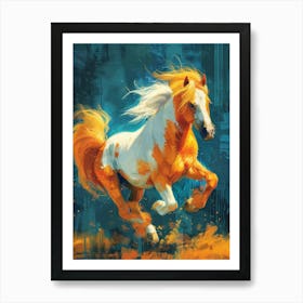 Horse Running 7 Art Print