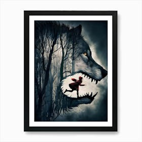 Red Riding Hood 1 Art Print