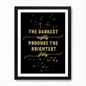 Brightest Stars Art Print