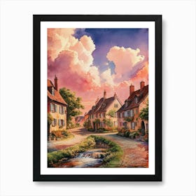 Little Village Art Print