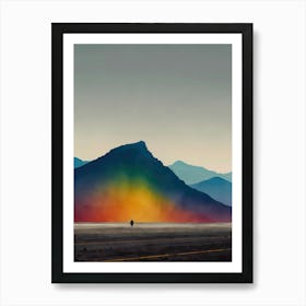 Desert Landscape 1 Art Print