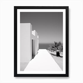 Algarve, Portugal, Photography In Black And White 2 Art Print