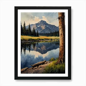 'Reflection' 2 Art Print