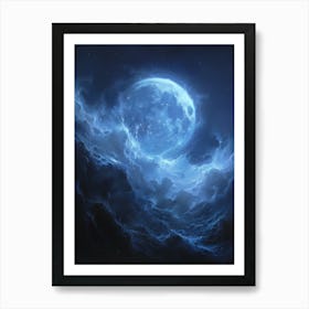 Full Moon In The Sky 8 Art Print