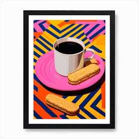 Coffee & Biscuit 1 Art Print