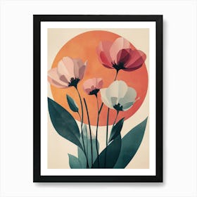 Flowers In The Sun 1 Art Print