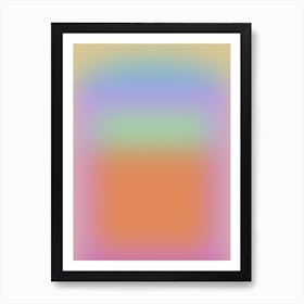 Abstract Sunrise Art Print