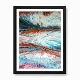 Acrylic Extruded Painting 424 Art Print